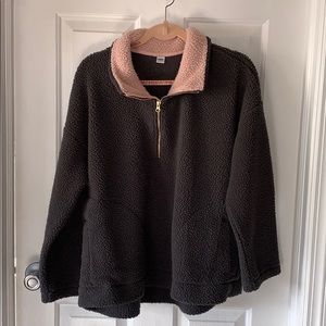 Sherpa pullover